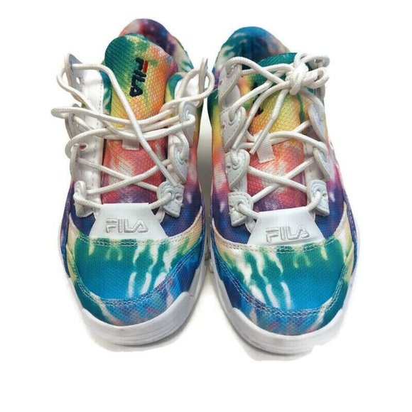 Fila Womens Provenance X Fixture Tie Dye Fashion Chunky Shoes Sneakers Size 7 - Picture 5 of 8